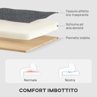 HOMCOM Καναπές-κρεβάτι 3 θέσεων με ανάκλιντρο και αποθηκευτικό χώρο... HOMCOM Καναπές-κρεβάτι 3 θέσεων με ανάκλιντρο και αποθηκευτικό χώρο...