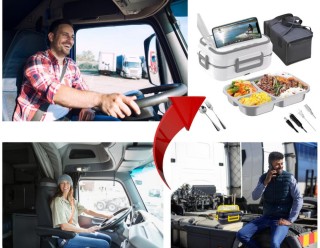 Ηλεκτρικό Lunchbox - Θερμαινόμενο Φαγητοδοχείο 40W 25.5 x 19 x 12 c...