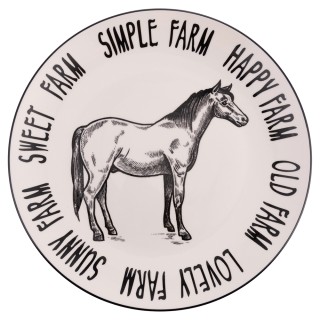 Villa DEste Σετ 6 τμχ Πιάτο επίπεδο 265 εκ. από πορσελάνη με σχέδιο... Villa DEste Σετ 6 τμχ Πιάτο επίπεδο 265 εκ. από πορσελάνη με σχέδιο...