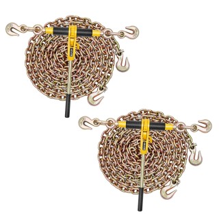 VEVOR Σετ Τανυστήρες Αλυσίδας Ratchet με Αλυσίδες G80 5/16 x 12,8 f...