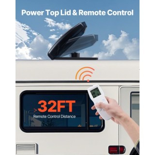 VEVOR Ανεμιστήρας RV Οροφής 14 Αντίστροφος με Κάλυμμα Βροχής FCHQS1... VEVOR Ανεμιστήρας RV Οροφής 14 Αντίστροφος με Κάλυμμα Βροχής FCHQS1...