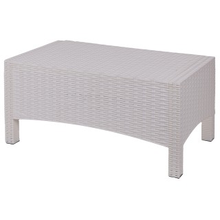 Galileo Σετ κήπου 4 θέσεων με γκρι μαξιλάρια από πλαστικό PP με όψη...