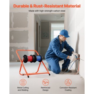 VEVOR Πτυσσόμενη Βάση Καρούλιου Βαρέως Τύπου για Καλώδια Ηλεκτρολογ... VEVOR Πτυσσόμενη Βάση Καρούλιου Βαρέως Τύπου για Καλώδια Ηλεκτρολογ...