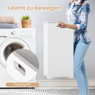 Costway Λευκή Ξύλινη Ελεύθερη Ντουλάπα Ρούχων με Καπάκι και Τσάντα ... Costway Λευκή Ξύλινη Ελεύθερη Ντουλάπα Ρούχων με Καπάκι και Τσάντα ...