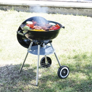 Galileo Μπάρμπεκιου στρογγυλό με καπάκι και σύστημα εξαερισμού σχάρ...