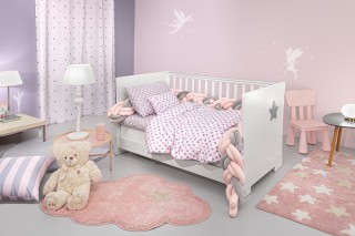 Guy Laroche Σετ 3τμχ Βρεφικά Σεντόνια Cosmos Pudra 115x170, 1110092...