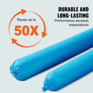 VEVOR Σετ 12 τμχ Υπέρ Απορροφητικές Κάλτσες 76x1200mm Διαχείρισης ... VEVOR Σετ 12 τμχ Υπέρ Απορροφητικές Κάλτσες 76x1200mm Διαχείρισης ...