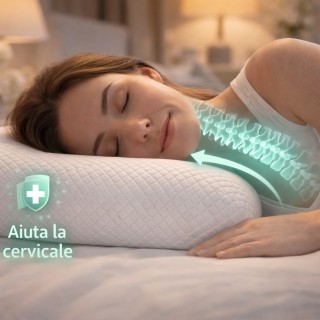 BAKAJI Μαξιλάρι Ύπνου Memory Foam Πλενόμενο 15cm Αναπνεύσιμο 02001975