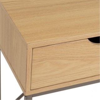 BAKAJI Κονσόλα με 2 Συρτάρια από Μέταλλο και Ξύλο Έπιπλο Εξοικονόμ... BAKAJI Κονσόλα με 2 Συρτάρια από Μέταλλο και Ξύλο Έπιπλο Εξοικονόμ...