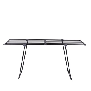 Galileo Πτυσσόμενη απλώστρα σε μαύρο σατινέ μεταλλικό, Laundry Sord...