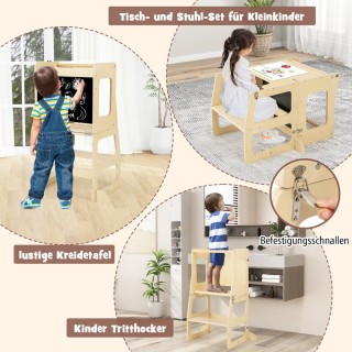 Costway Πολύχρωμο + Φυσικό 7 σε 1 Εσωτερικό Παιδικό Αναρριχητικό Τ... Costway Πολύχρωμο + Φυσικό 7 σε 1 Εσωτερικό Παιδικό Αναρριχητικό Τ...