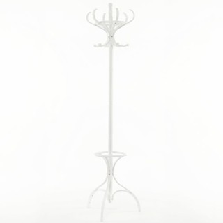 Costway Καλόγερος ρούχων με 12 γάντζους λευκός, 182 x 47,5 x 45 cm ...