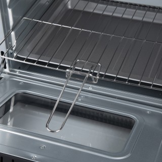 Kooper Ηλεκτρικός φούρνος 38L με σκληρυμένο γυαλί και φως 1800W μαύ...