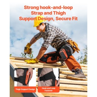 VEVOR Εργοταξιακά Επιγονατίδες με Μαλακό Αφρό και Τζελ DBHXHSCSJZKH...