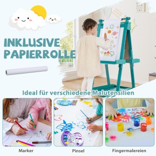 Costway Παιδικός Πίνακας Ρυθμιζόμενου Ύψους με Μαγνητικό Πράσινη Επ... Costway Παιδικός Πίνακας Ρυθμιζόμενου Ύψους με Μαγνητικό Πράσινη Επ...