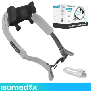 Isomedix Ασύρματο Μασάζ Αυχένα Shiatsu με Θέρμανση USB-C 22,2W 27467