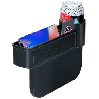 BAKAJI Διοργανωτής Αυτοκινήτου με Θήκη Ποτηριού από Σκληρό Πλαστικό...