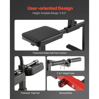 VEVOR Καθιστή Άσκηση Γάμπας Οικιακό Γυμναστήριο ZSTJJBKZDDTXQXNT0V0 VEVOR Καθιστή Άσκηση Γάμπας Οικιακό Γυμναστήριο ZSTJJBKZDDTXQXNT0V0