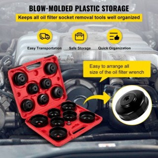 Σετ Καρυδάκια Λαδιού VEVOR 15τμχ  JYLQQCXGJJT140069V0