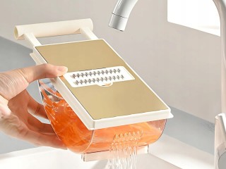 Verk Group Χειροκίνητος Τρίφτης Λαχανικών, Πολυλειτουργική Κόφτης μ... Verk Group Χειροκίνητος Τρίφτης Λαχανικών, Πολυλειτουργική Κόφτης μ...