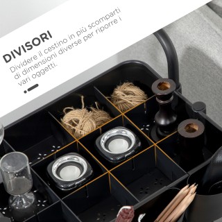 HOMCOM Πολυλειτουργικό Καρότσι Κουζίνας 3 Επιπέδων με Αφαιρούμενα Κ... HOMCOM Πολυλειτουργικό Καρότσι Κουζίνας 3 Επιπέδων με Αφαιρούμενα Κ...