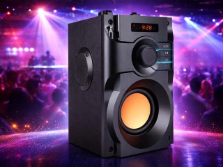 Verk Group  Ασύρματο Bluetooth Ηχείο με Ραδιόφωνο, Τηλεχειριστήριο ...