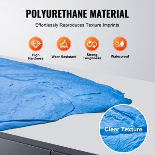 Σφραγίδα Σκυροδέματος VEVOR 18 x 18 in Πολυουρεθάνης για Υφή Επιφαν...