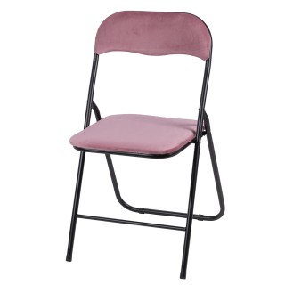 Galileo Πτυσσόμενη καρέκλα εξοικονόμησης χώρου με βελούδινη όψη  59...