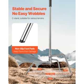 VEVOR Φωτογραφικό Σταντ Ανοξείδωτο 10.83 ft/330 cm CXJWHJ3M0000K3EXWV0