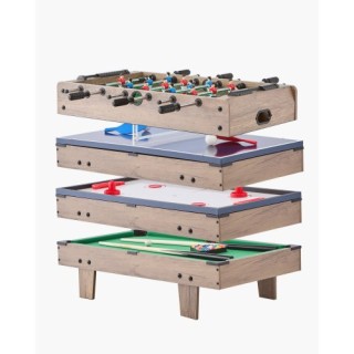 VEVOR Τραπέζι Παιχνιδιών 4-σε-1 82cm: Air Hockey, Ποδοσφαιράκι, Πιν... VEVOR Τραπέζι Παιχνιδιών 4-σε-1 82cm: Air Hockey, Ποδοσφαιράκι, Πιν...