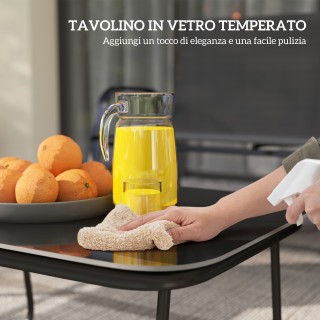 Outsunny Σετ Κήπου με Διθέσιο Καναπέ, 2 Στοιβαζόμενες Πολυθρόνες κα... Outsunny Σετ Κήπου με Διθέσιο Καναπέ, 2 Στοιβαζόμενες Πολυθρόνες κα...