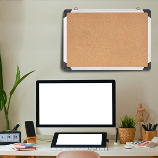 BAKAJI Τετράγωνος Πίνακας Φελλού με Αλουμινένιο Πλαίσιο για Τοίχο ... BAKAJI Τετράγωνος Πίνακας Φελλού με Αλουμινένιο Πλαίσιο για Τοίχο ...