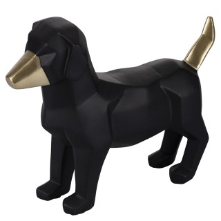 Galileo Διακοσμητικός σκύλος Virgola από πολυρητίνη 26,4x8,5x21,3 c...