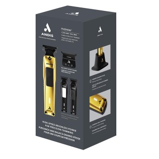 Επαγγελματικό Τρίμερ Ρεύματος - Επαναφορτιζόμενο με 3 Χτενάκια Χρύσ... Επαγγελματικό Τρίμερ Ρεύματος - Επαναφορτιζόμενο με 3 Χτενάκια Χρύσ...