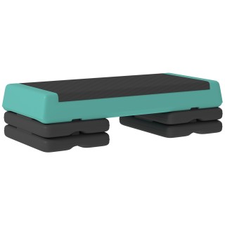 SPORTNOW Ρυθμιζόμενο Stepper Γυμναστικής 10,5/15,5/20,5 εκ. με Αντι...