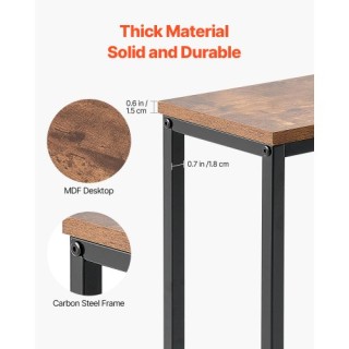 VEVOR Στενό Τραπέζι Καναπέ 70.9” για Είσοδο & Σαλόνι BSXGZDCK7097G7...