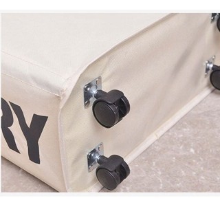 BAKAJI Πτυσσόμενο Καλάθι Άπλυτων Ρούχων με Ρόδες - Μπεζ Υφασμάτινο ... BAKAJI Πτυσσόμενο Καλάθι Άπλυτων Ρούχων με Ρόδες - Μπεζ Υφασμάτινο ...