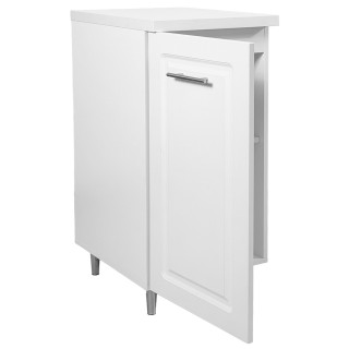 Shally Dogan Κινητή Βάση Κουζίνας Συνθέσιμη Μπουαζερί Χρώμα Λευκό μ... Shally Dogan Κινητή Βάση Κουζίνας Συνθέσιμη Μπουαζερί Χρώμα Λευκό μ...