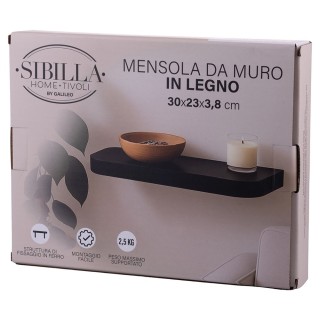 Galileo Ξύλινο Ράφι Τοίχου MDF 30x23x38 εκ. με Αόρατη Στερέωση Sibi... Galileo Ξύλινο Ράφι Τοίχου MDF 30x23x38 εκ. με Αόρατη Στερέωση Sibi...