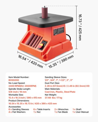 VEVOR Ηλεκτρικό Τριβείο Ταλαντώσεων 2000RPM, με 6 Κάλυπτρα (12.7–76... VEVOR Ηλεκτρικό Τριβείο Ταλαντώσεων 2000RPM, με 6 Κάλυπτρα (12.7–76...