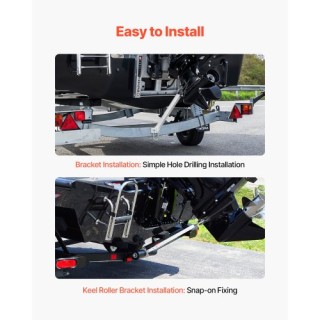 VEVOR Ρυθμιζόμενος Προστατευτικός Άξονας 23-35 ιντσών με Σύνθετη Κε...