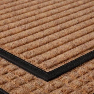 BAKAJI Ορθογώνιο χαλάκι εισόδου από ίνες καρύδας και καουτσούκ 45 ... BAKAJI Ορθογώνιο χαλάκι εισόδου από ίνες καρύδας και καουτσούκ 45 ...