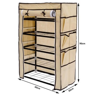 BAKAJI Παπουτσοθήκη Εξοικονόμησης Χώρου 6 Ραφιών 18 Ζευγών Ράφι Ατ... BAKAJI Παπουτσοθήκη Εξοικονόμησης Χώρου 6 Ραφιών 18 Ζευγών Ράφι Ατ...