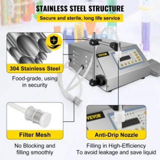 Αυτόματη Μηχανή Γεμίσματος Υγρών VEVOR 2-3500ml GFK-160 με Ψηφιακή ... Αυτόματη Μηχανή Γεμίσματος Υγρών VEVOR 2-3500ml GFK-160 με Ψηφιακή ...