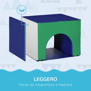 HOMCOM Σετ Παιχνιδιού 170x130x40 εκ. για Παιδιά 12-36 Μηνών 3D0-012...