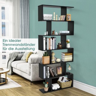 Costway Μοντέρνα και Πολυχρηστική Βιβλιοθήκη από Φιλική προς το Πε... Costway Μοντέρνα και Πολυχρηστική Βιβλιοθήκη από Φιλική προς το Πε...