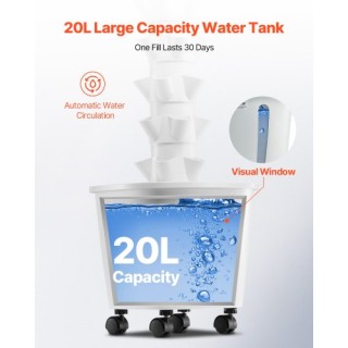 VEVOR Σύστημα Υδροπονικής Καλλιέργειας 30 Θέσεων με Κυκλοφορία Νερο... VEVOR Σύστημα Υδροπονικής Καλλιέργειας 30 Θέσεων με Κυκλοφορία Νερο...