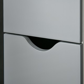 Kleankin Κολόνα μπάνιου kleankin με 2 ράφια και 2 ντουλάπια, από ξύ... Kleankin Κολόνα μπάνιου kleankin με 2 ράφια και 2 ντουλάπια, από ξύ...