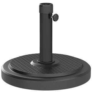 Outsunny Βάση για Ομπρέλα 22 κιλών Στρογγυλή για Ομπρέλες Μέγ. 2.8 ...