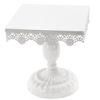 BAKAJI Μεταλλική Βάση για Γλυκά 16εκ Τετράγωνος Δίσκος Κέικ Μάφιν Κ... BAKAJI Μεταλλική Βάση για Γλυκά 16εκ Τετράγωνος Δίσκος Κέικ Μάφιν Κ...